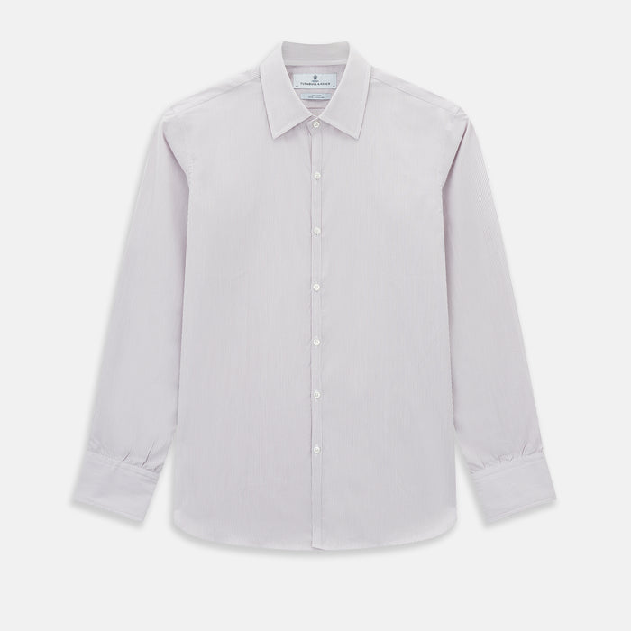 Lilac Ripple Double Pinstripe Westminster Shirt