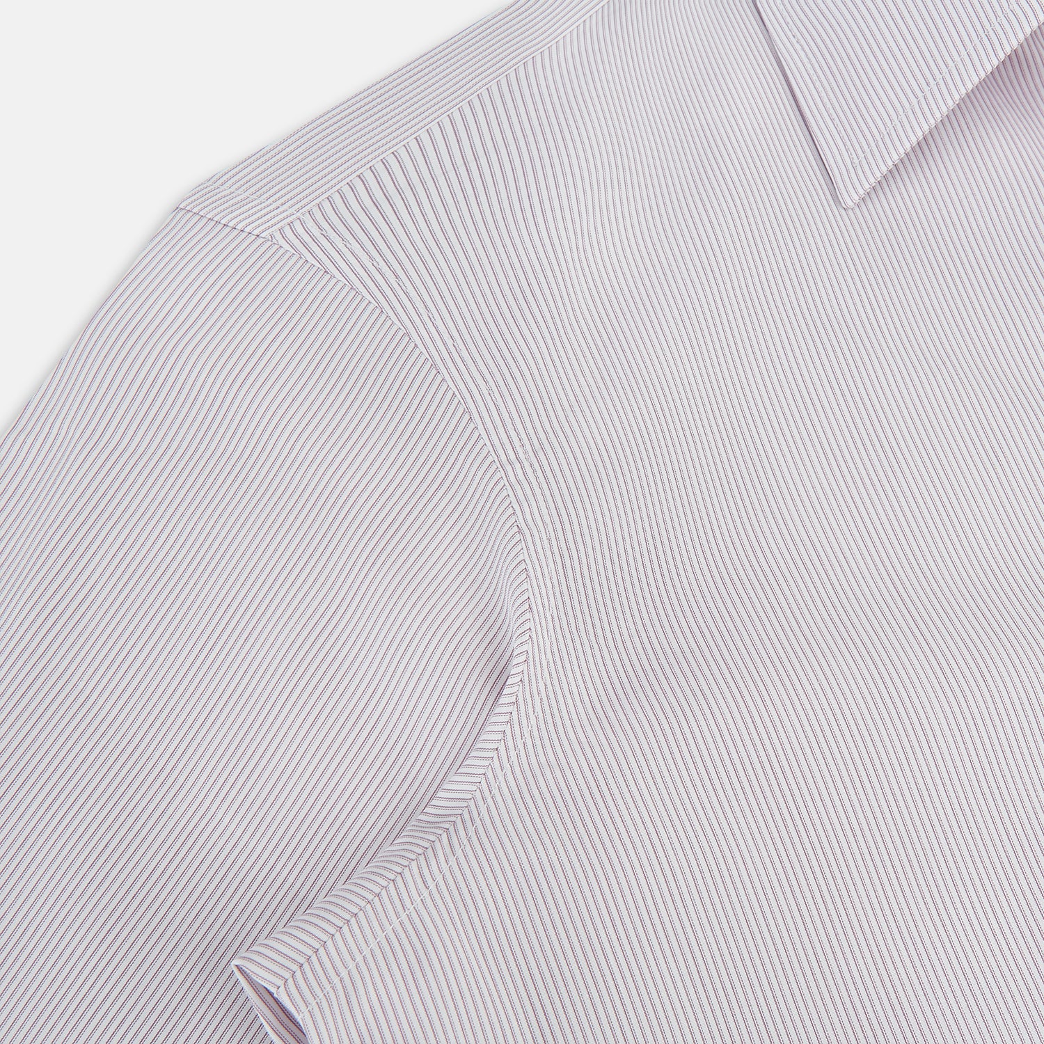 View 6 of product Lilac Ripple Double Pinstripe Westminster Shirt 18.5