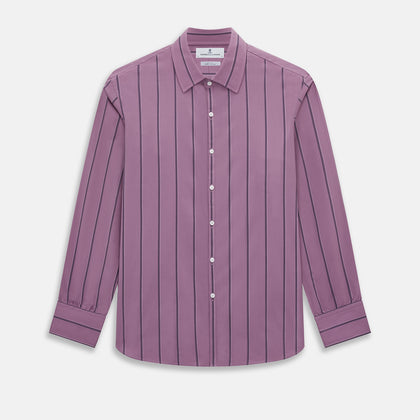 Antique Pink Track Stripe Westminster Shirt