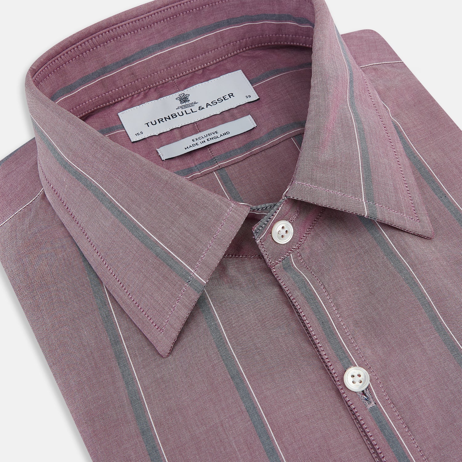 View 2 of product Cerise Red Track Stripe Westminster Shirt 19