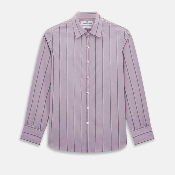 Lilac Track Stripe Westminster Shirt