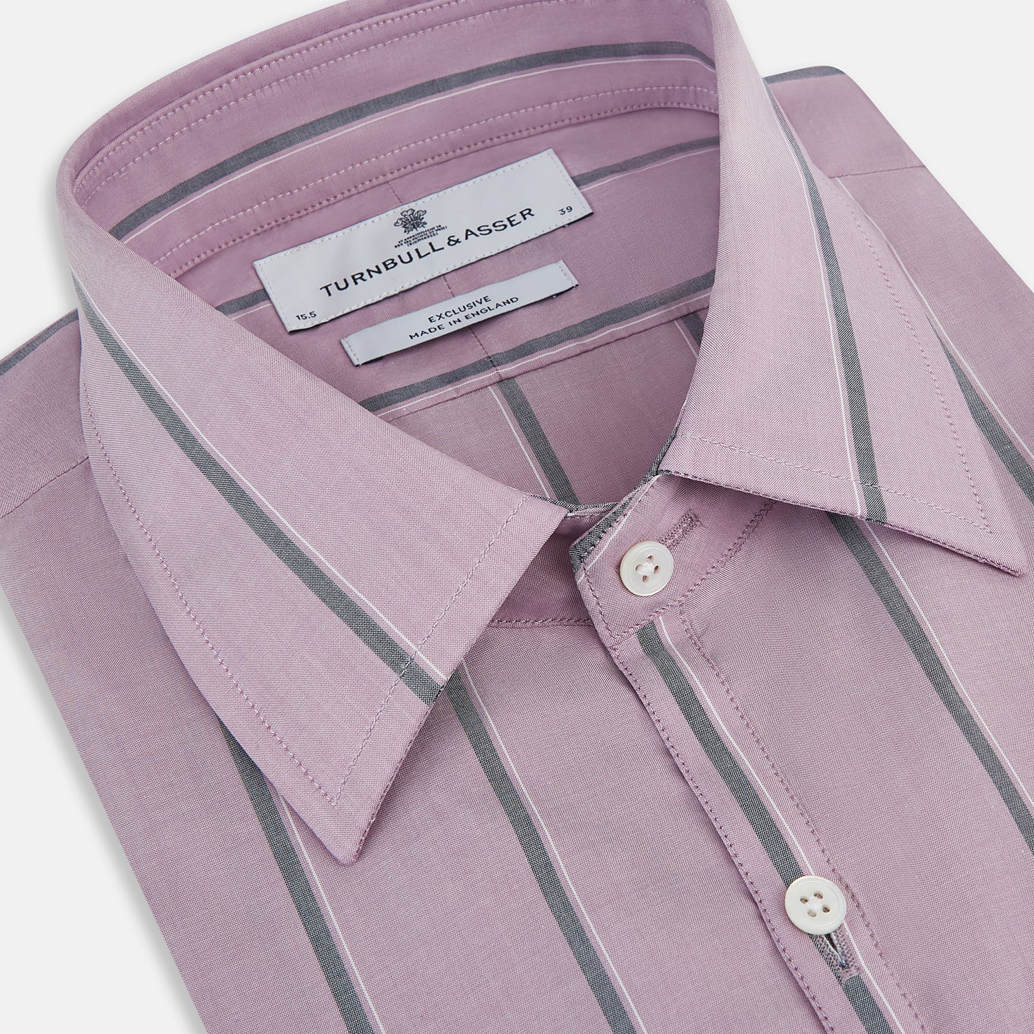View 3 of product Lilac Track Stripe Westminster Shirt 19
