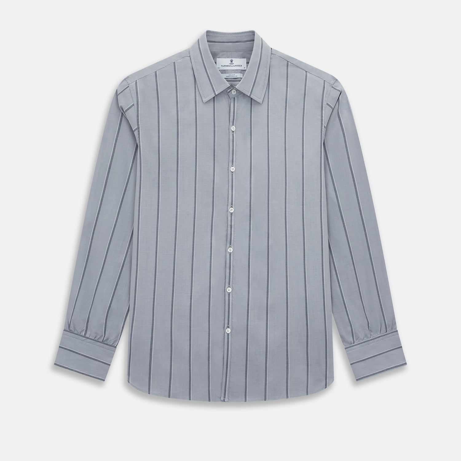 View 1 of product Light Grey Track Stripe Westminster Shirt 19