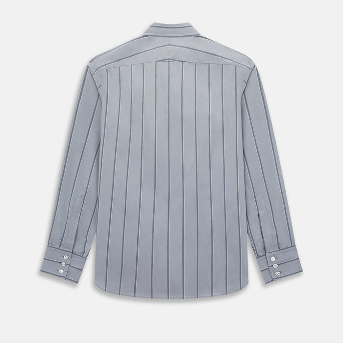 Light Grey Track Stripe Westminster Shirt Image 2