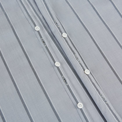 Light Grey Track Stripe Westminster Shirt Image 6