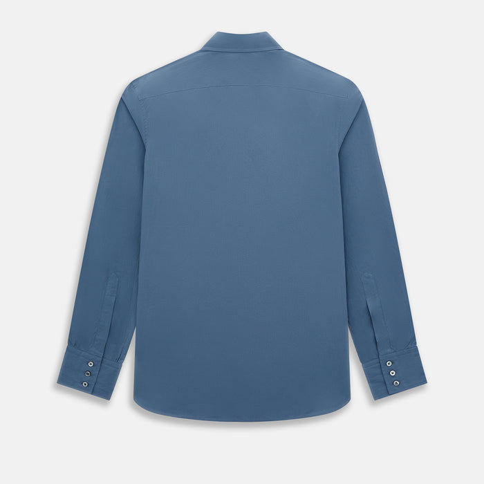 Steel Grey Pinstripe Westminster Shirt Image 2
