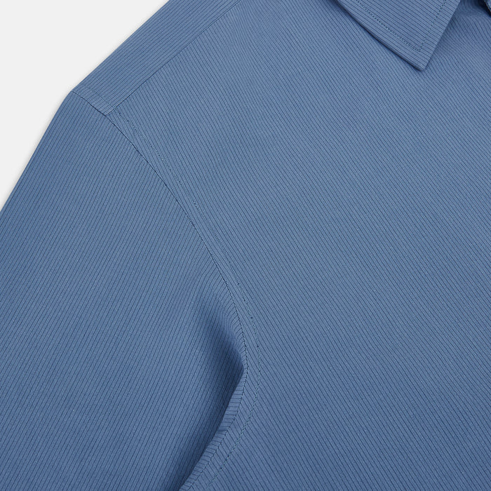 Steel Grey Pinstripe Westminster Shirt Image 5