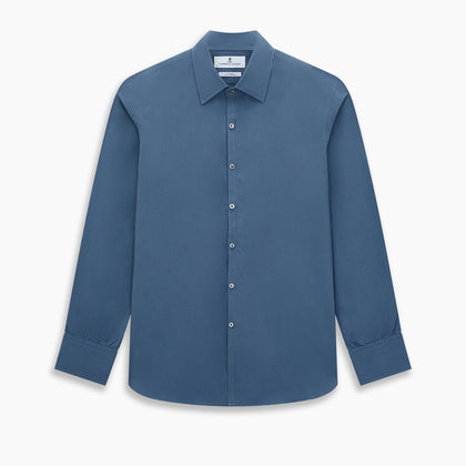 Steel Grey Pinstripe Westminster Shirt Image 8