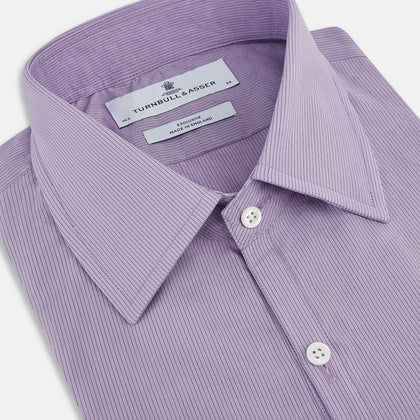 Lilac Pinstripe Westminster Shirt Image 1
