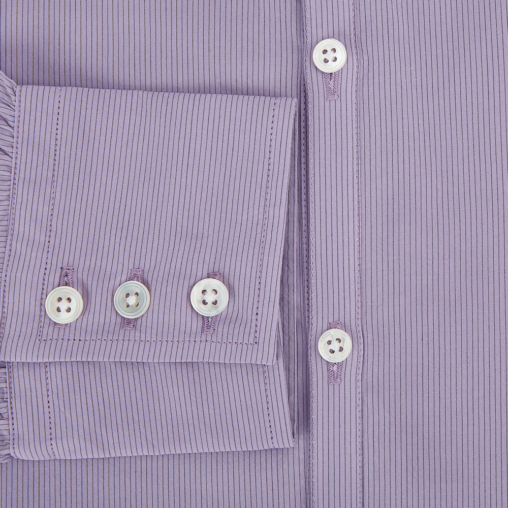 Lilac Pinstripe Westminster Shirt 19