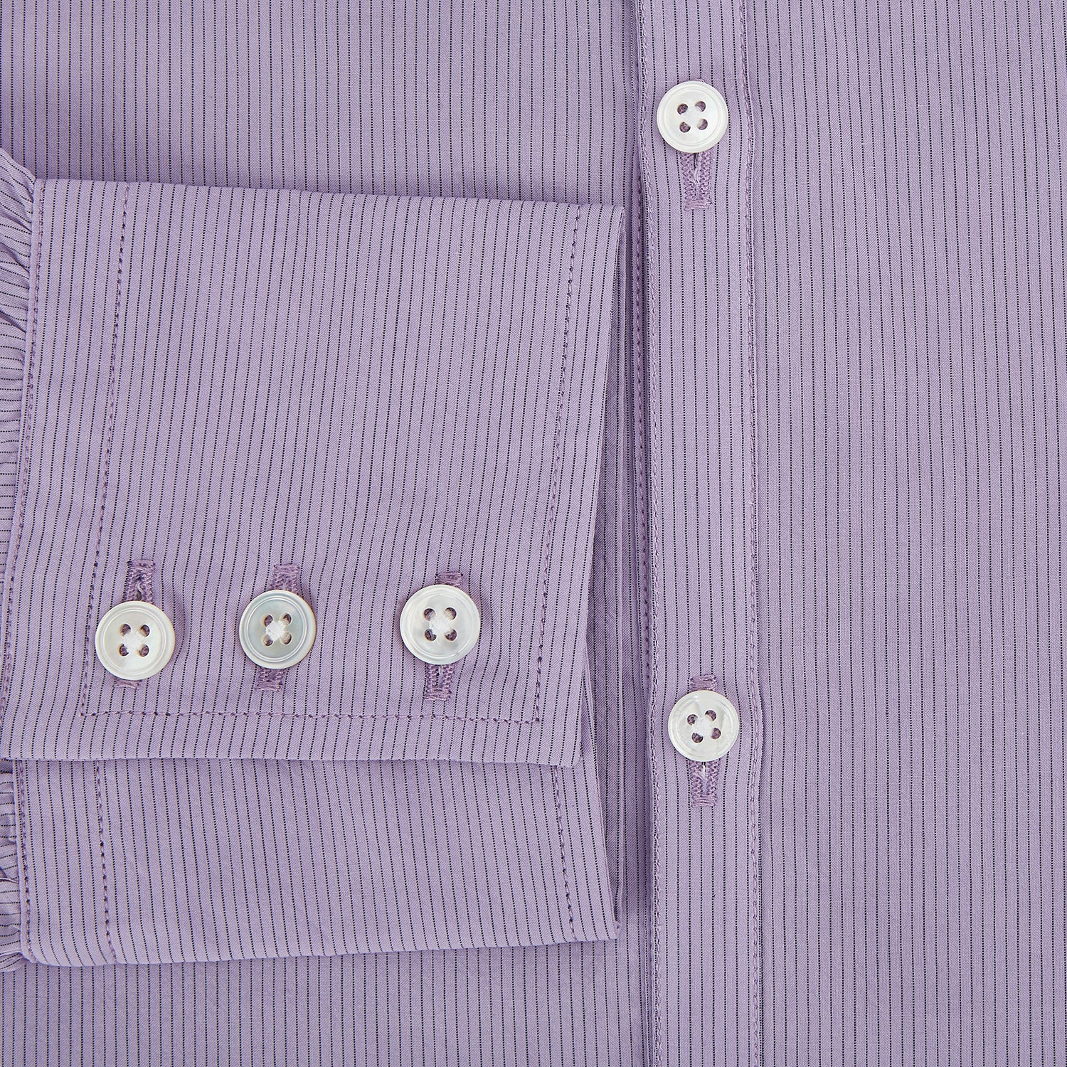 View 4 of product Lilac Pinstripe Westminster Shirt 19