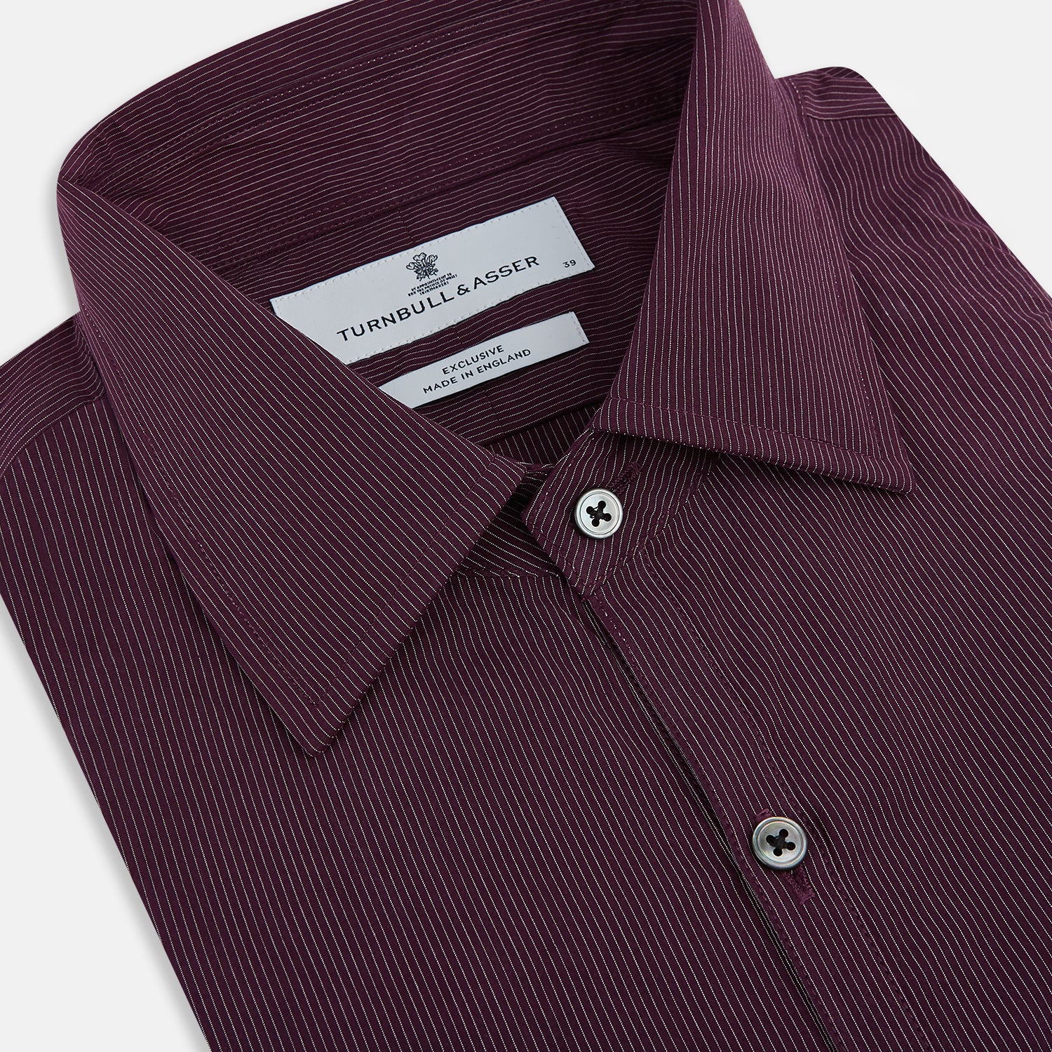 View 2 of product Burgundy Pinstripe Westminster Shirt 19