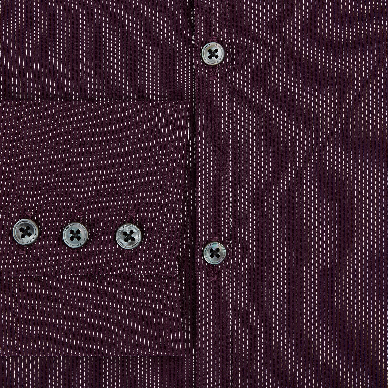 View 4 of product Burgundy Pinstripe Westminster Shirt 19