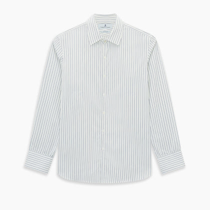SHIRTS RF WESTMINSTER CLSD CLR 3BC WHT W/ NVY STR Image 8