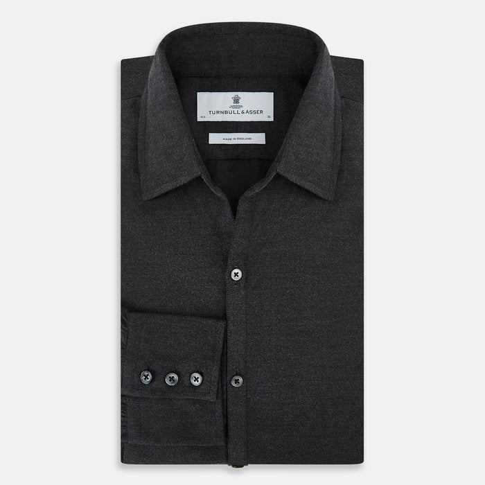 Charcoal Windsor Shirt Image 4