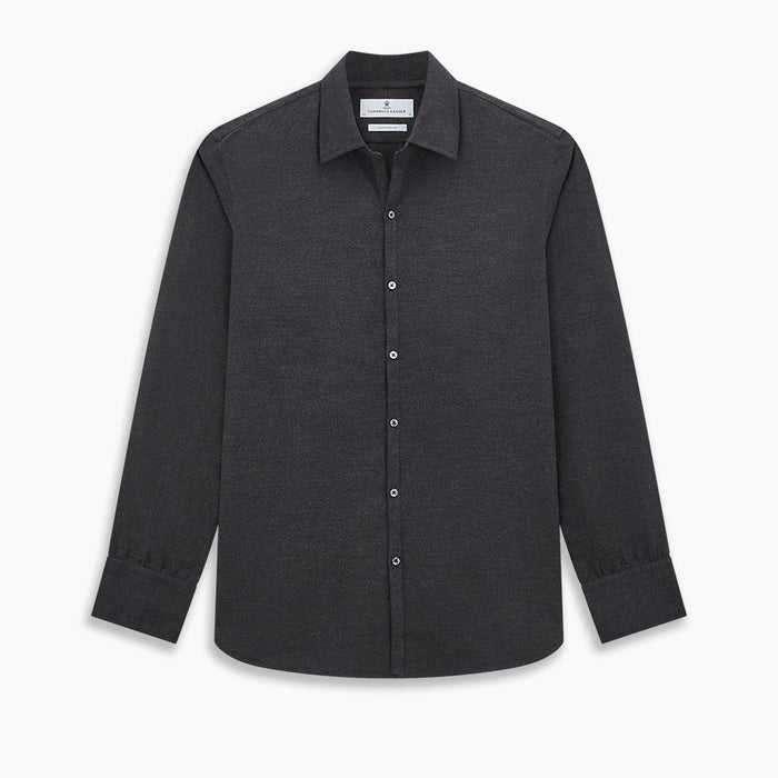 Charcoal Windsor Shirt Image 8