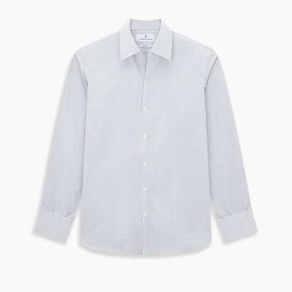 SHIRTS RF WINDSOR OPN CLR 3BC WHT W/ GREY CHK Image 8