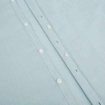 SHIRTS RF WINDSOR OPN CLR 3BC WHT W/ SAGE CHK Image 6