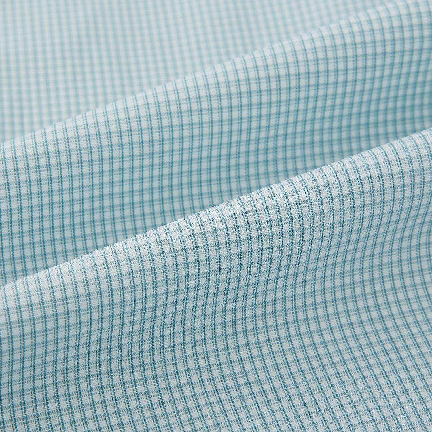 View 8 of product Sage Micro-Tattersall Check Windsor Shirt 18.5