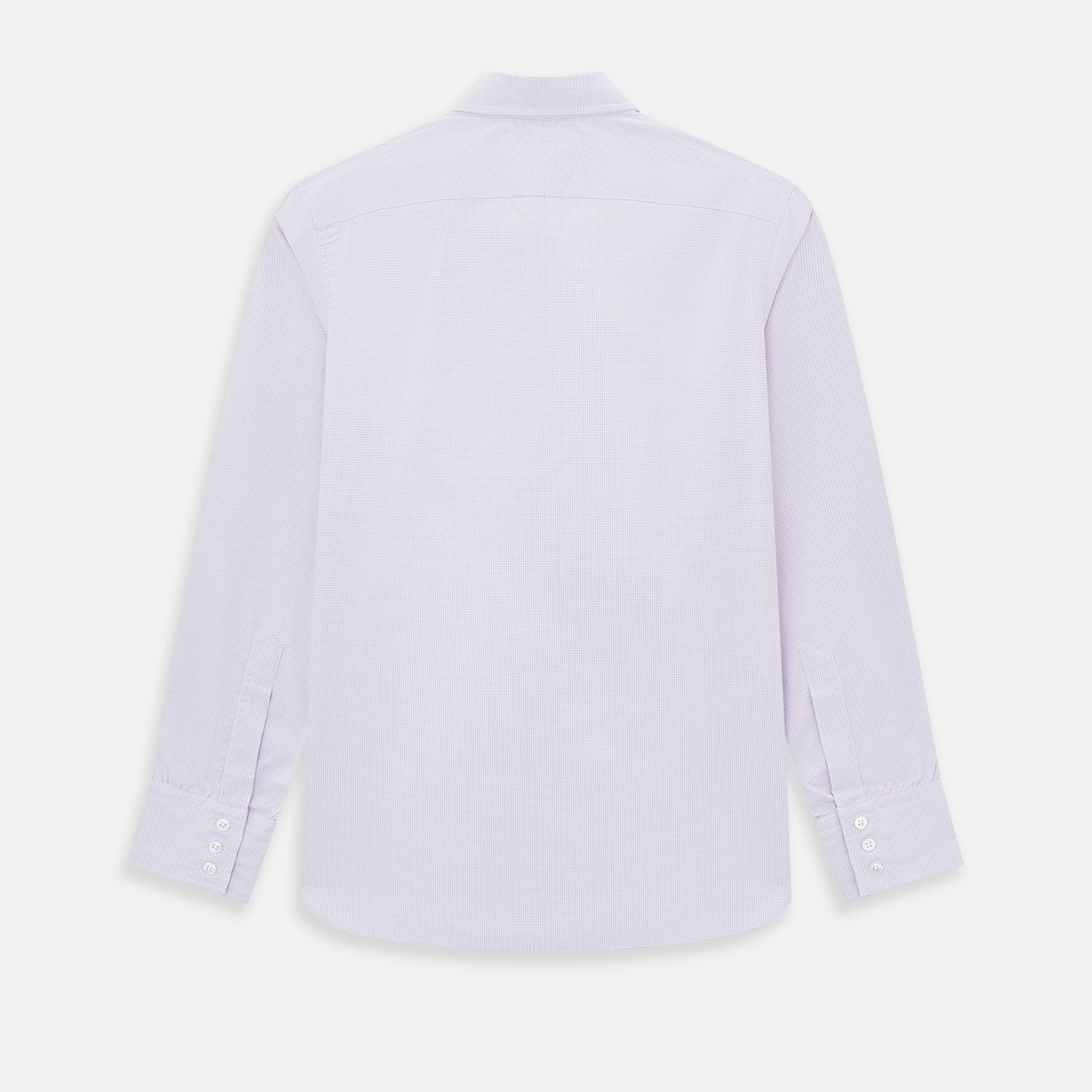 View 3 of product Pale Pink Micro-Tattersall Check Windsor Shirt 19