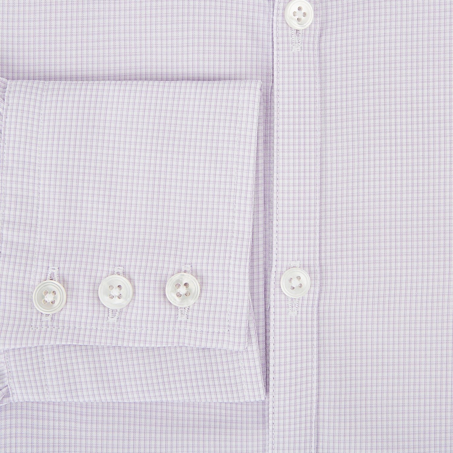 View 4 of product Pale Pink Micro-Tattersall Check Windsor Shirt 19