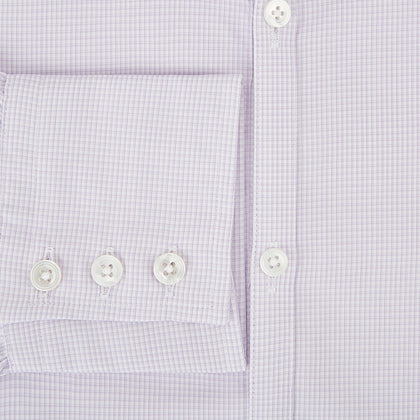 SHIRTS RF WINDSOR OPEN CLR 3BC WHT W BABY PINK CHK Image 3