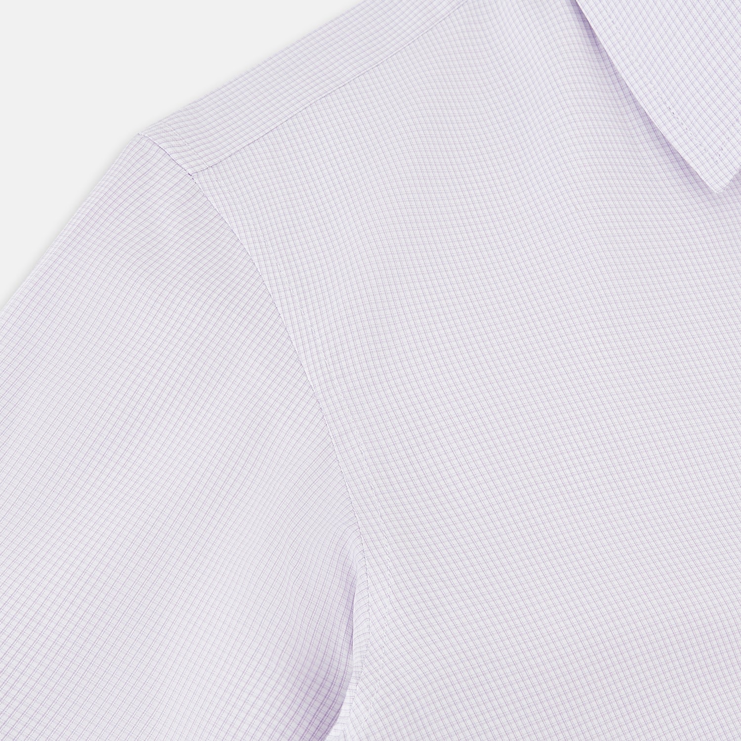 View 6 of product Pale Pink Micro-Tattersall Check Windsor Shirt 19