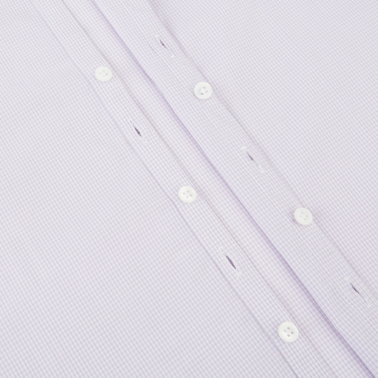 View 7 of product Pale Pink Micro-Tattersall Check Windsor Shirt 19