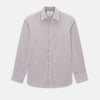 View 1 of product Burgundy Micro-Tattersall Check Windsor Shirt 17