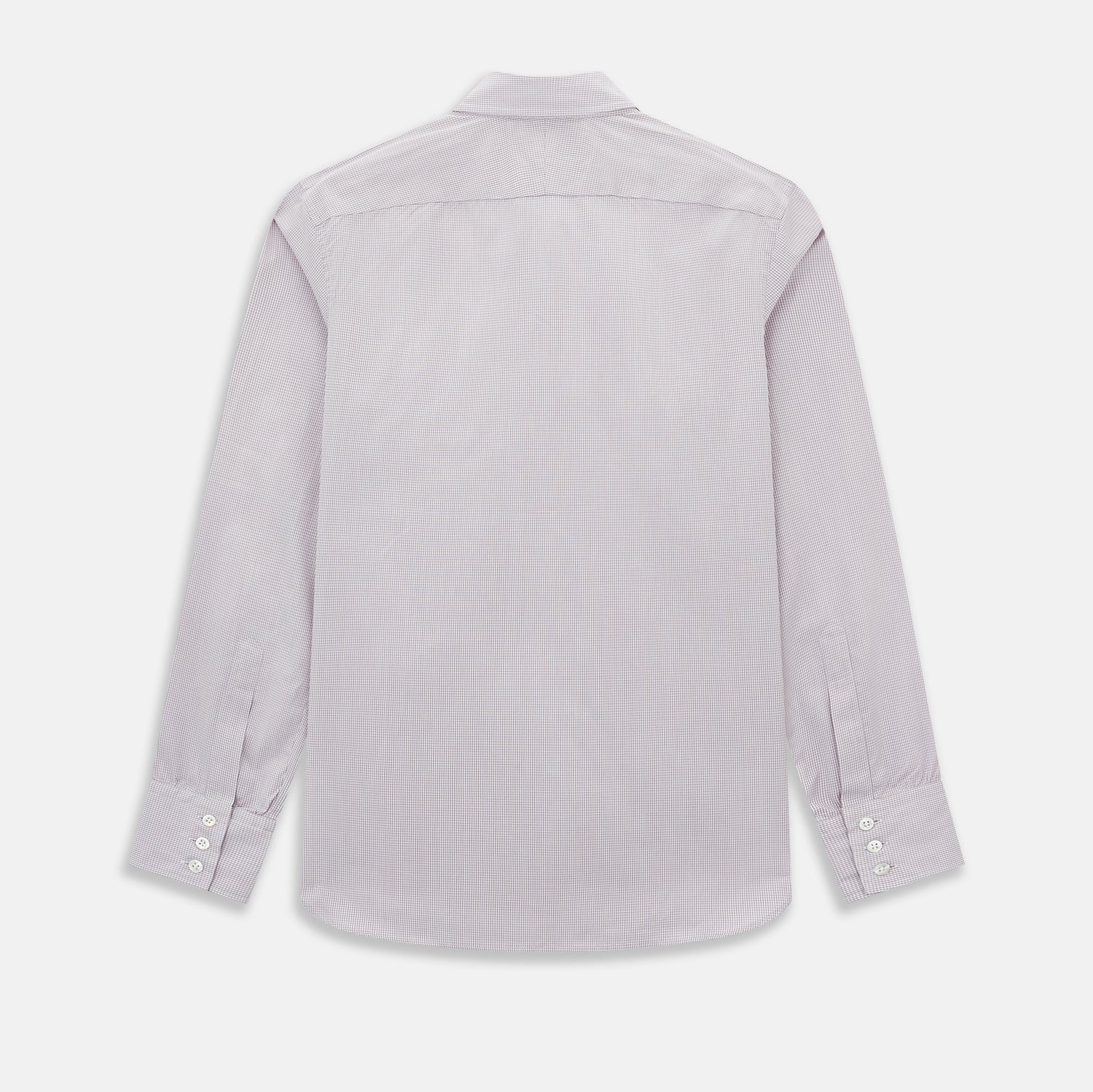 View 3 of product Lilac Shadow Check Wndsor Shirt 18.5