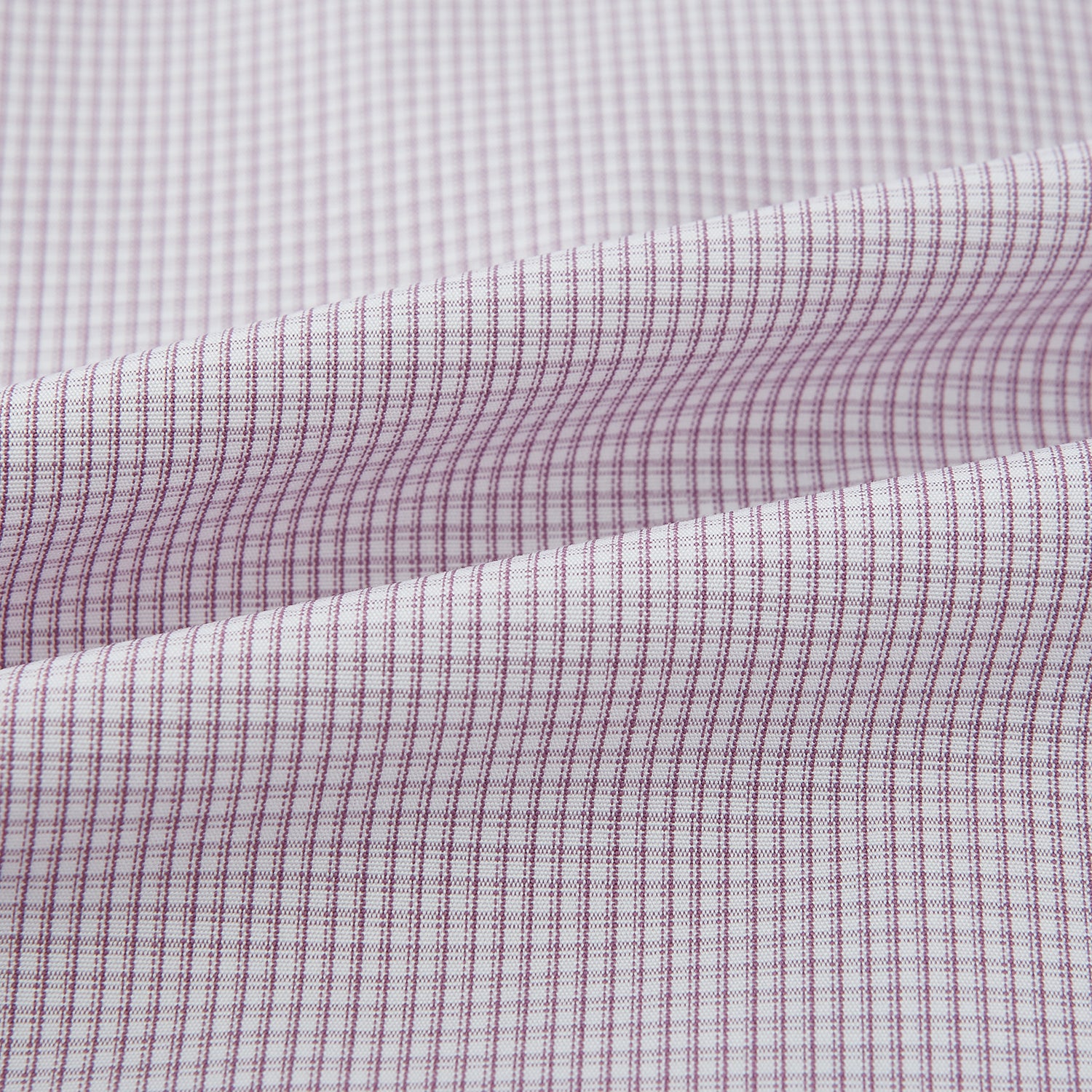 View 8 of product Lilac Shadow Check Wndsor Shirt 18.5