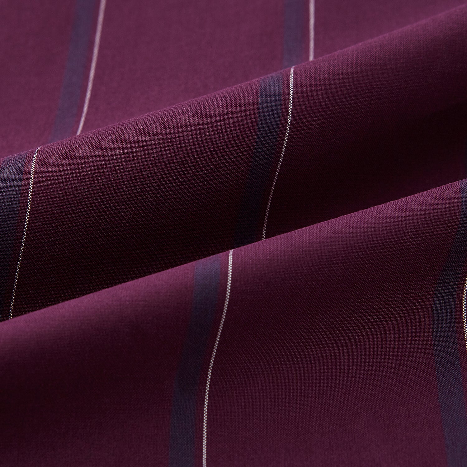 View 17 of product Dark Burgundy Track Stripe Windsor Shirt 19
