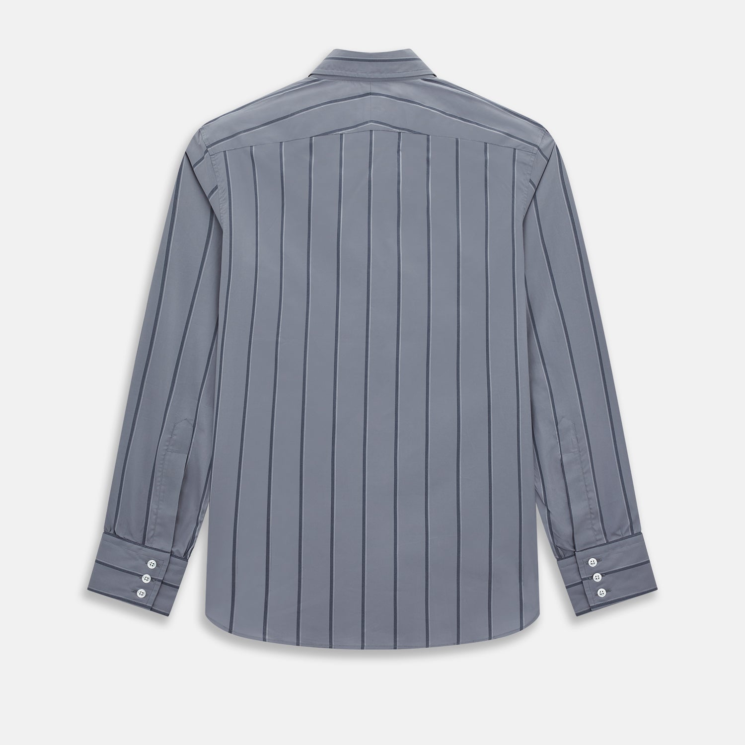 View 3 of product Grey Track Stripe Windsor Shirt 19