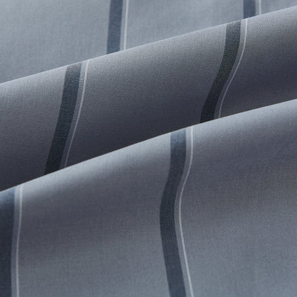 Grey Track Stripe Windsor Shirt Image 7