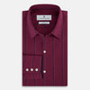 View 5 of product Wine Track Stripe Windsor Shirt 19