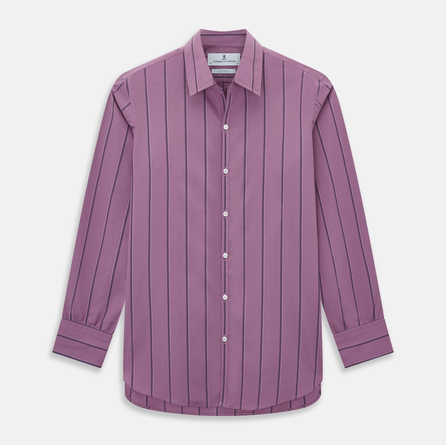 View 1 of product Online Exclusive · Antique Pink Track Stripe Windsor Shirt 19.0