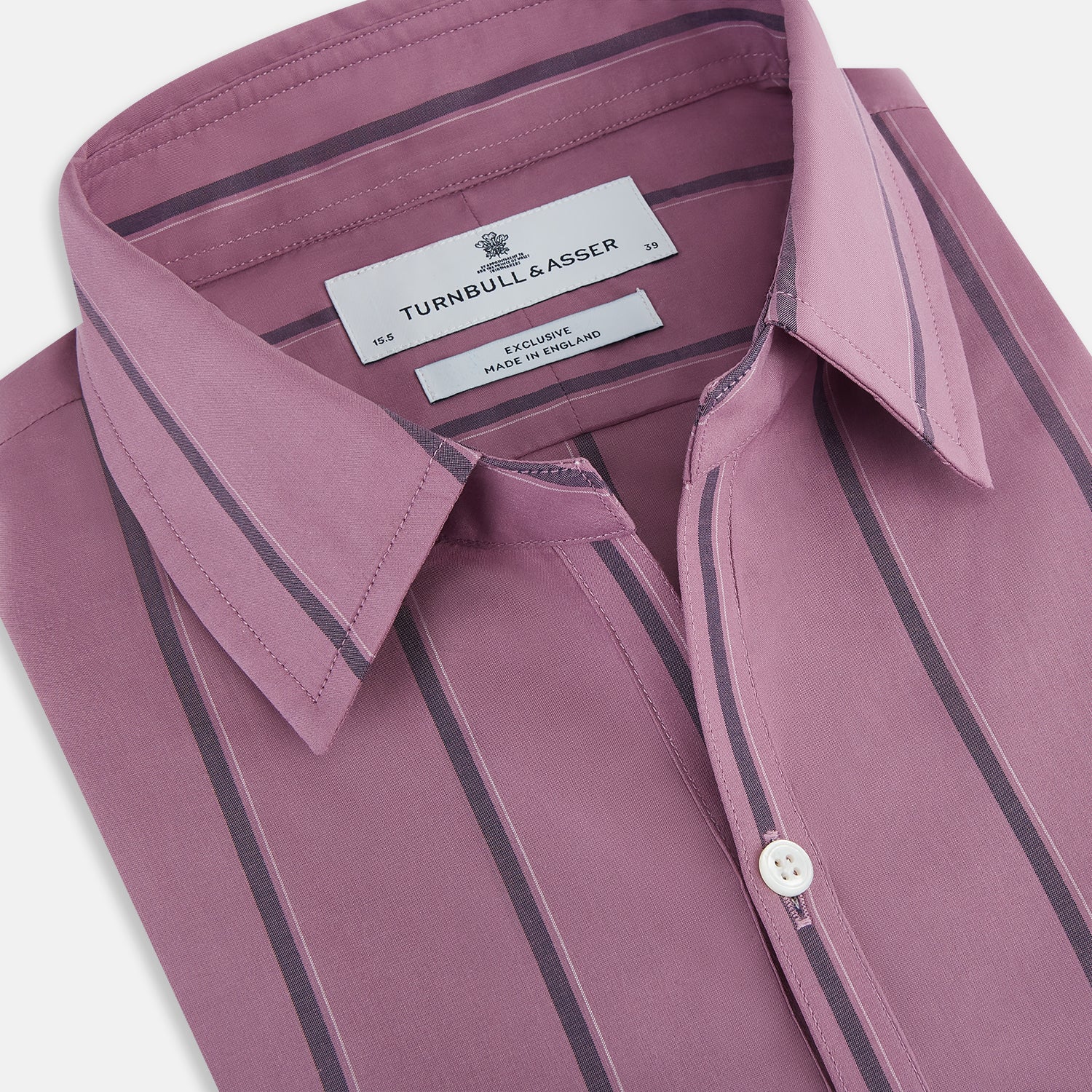 View 2 of product Online Exclusive · Antique Pink Track Stripe Windsor Shirt 19.0