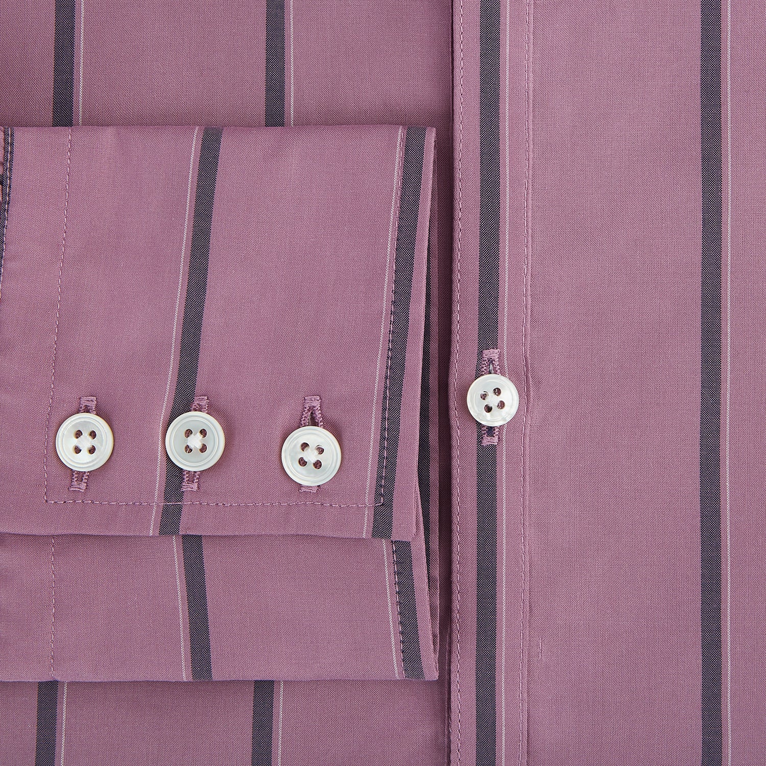 View 4 of product Online Exclusive · Antique Pink Track Stripe Windsor Shirt 19.0