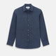 Pale Blue and Navy Pin Check Windsor Shirt 19