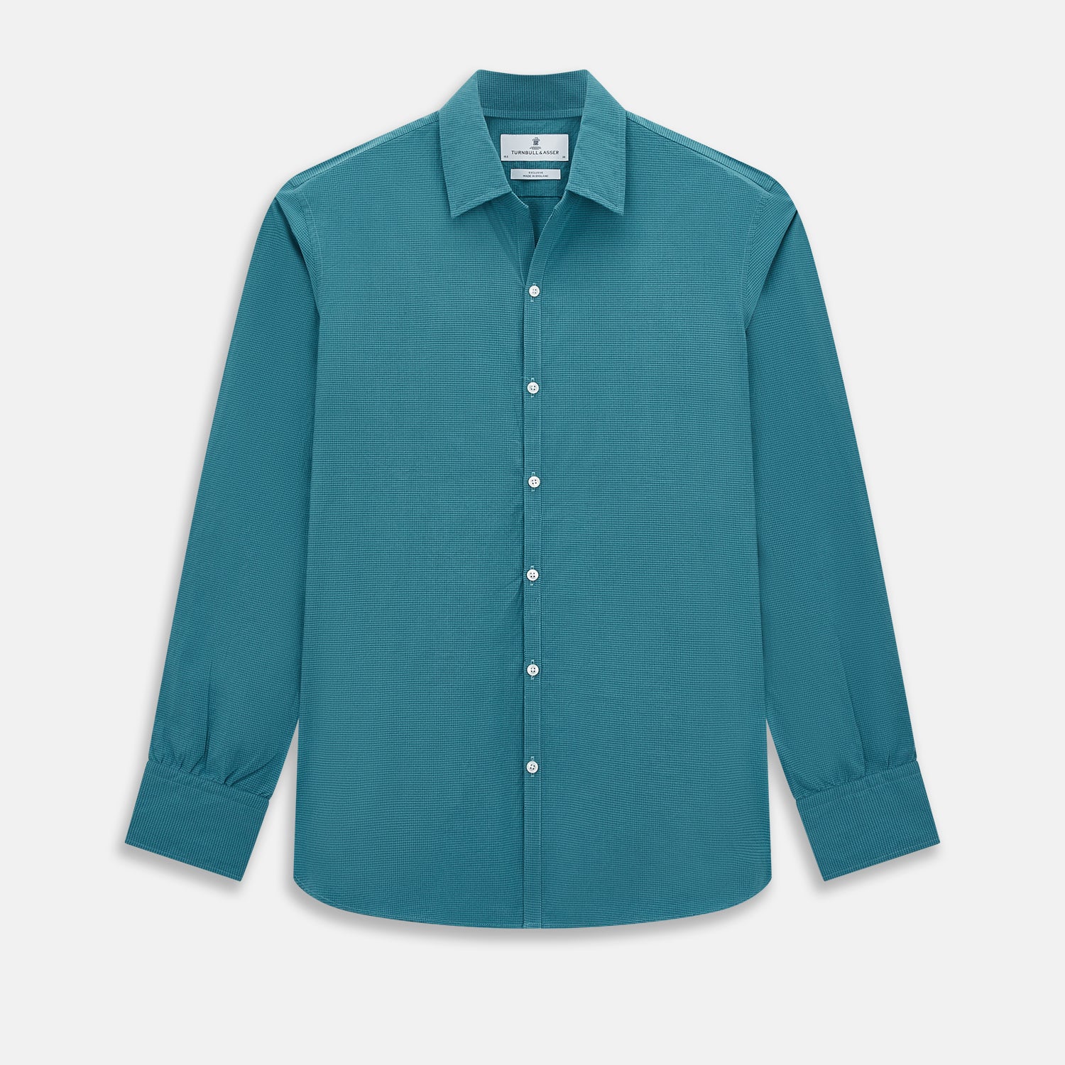 View 1 of product Turquoise Pin Check Windsor Shirt 19