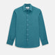 Turquoise Pin Check Windsor Shirt 19