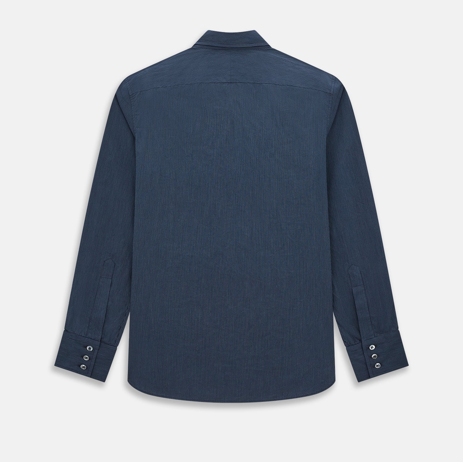 View 3 of product Navy and White Pinstripe Windsor Shirt 19