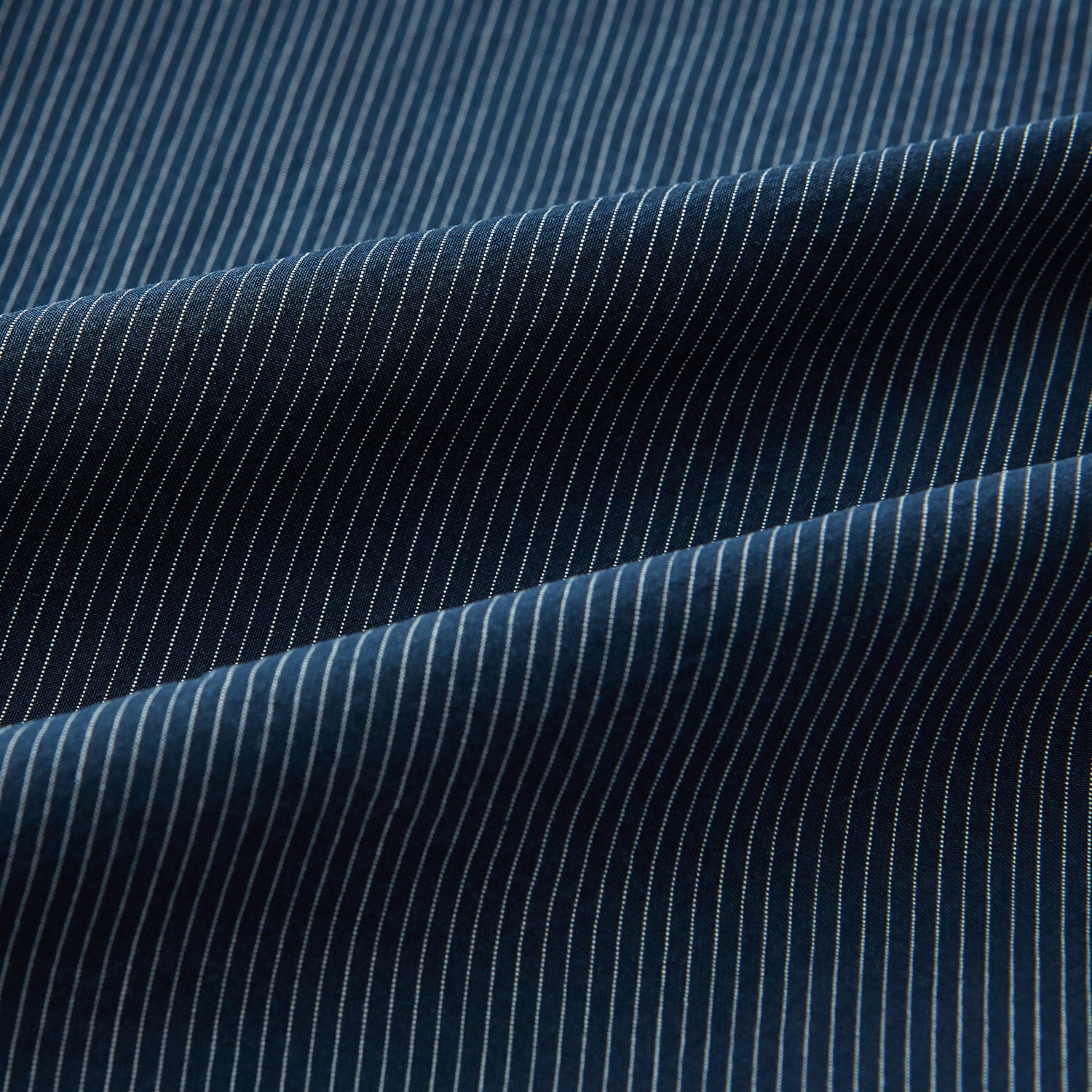 View 8 of product Navy and White Pinstripe Windsor Shirt 19