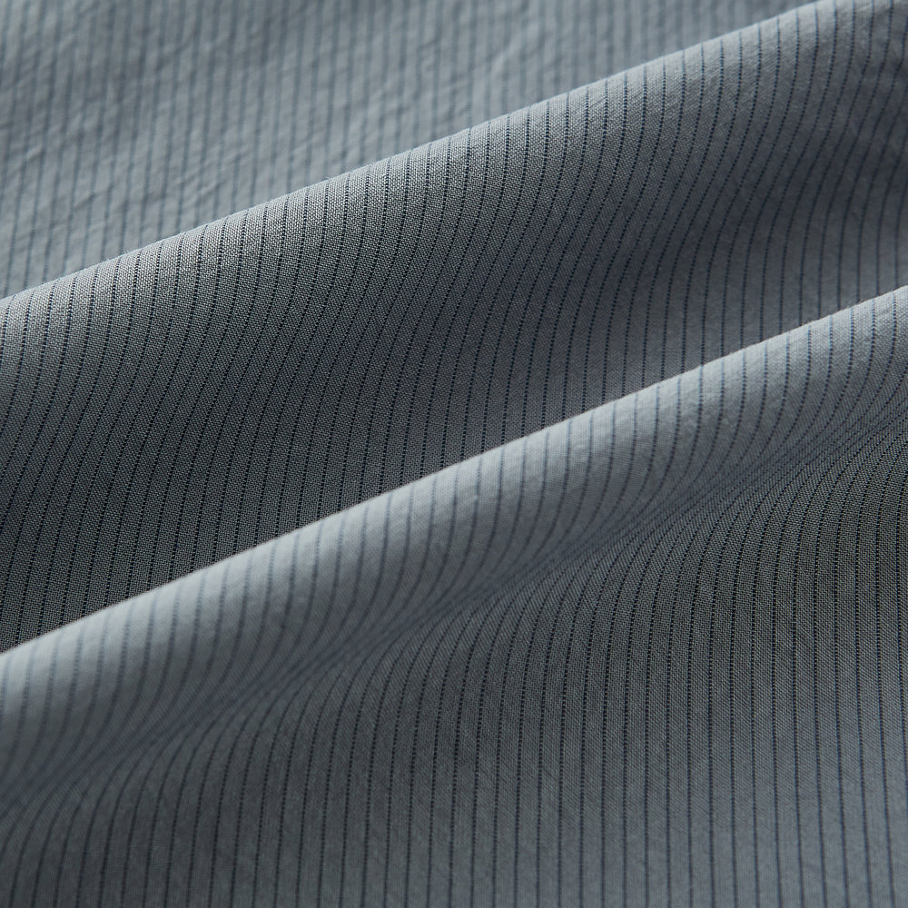 Grey Pinstripe Windsor Shirt 19