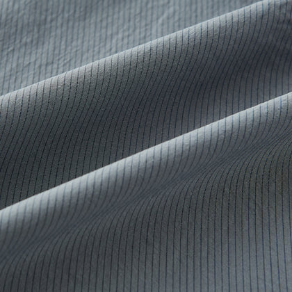 Grey Pinstripe Windsor Shirt Image 7
