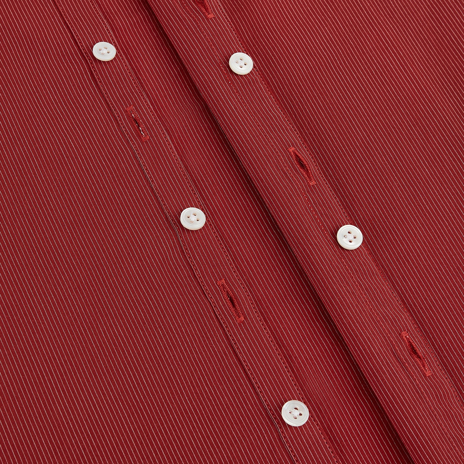 View 7 of product Dark Red Pinstripe Windsor Shirt 19