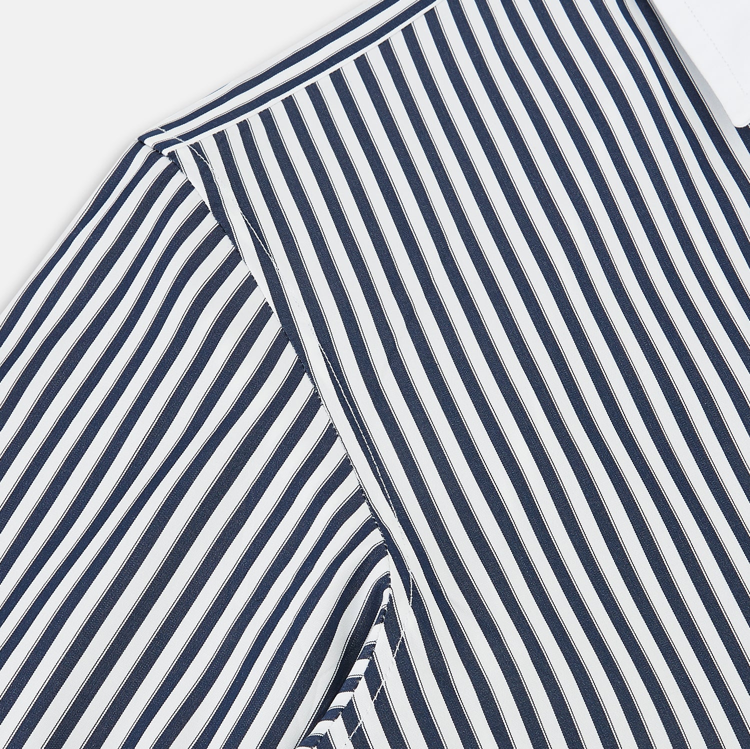 View 6 of product SHIRTS RF WH WINDSOR OPEN CLR WH 3BC NAVY STRIPE 16.5