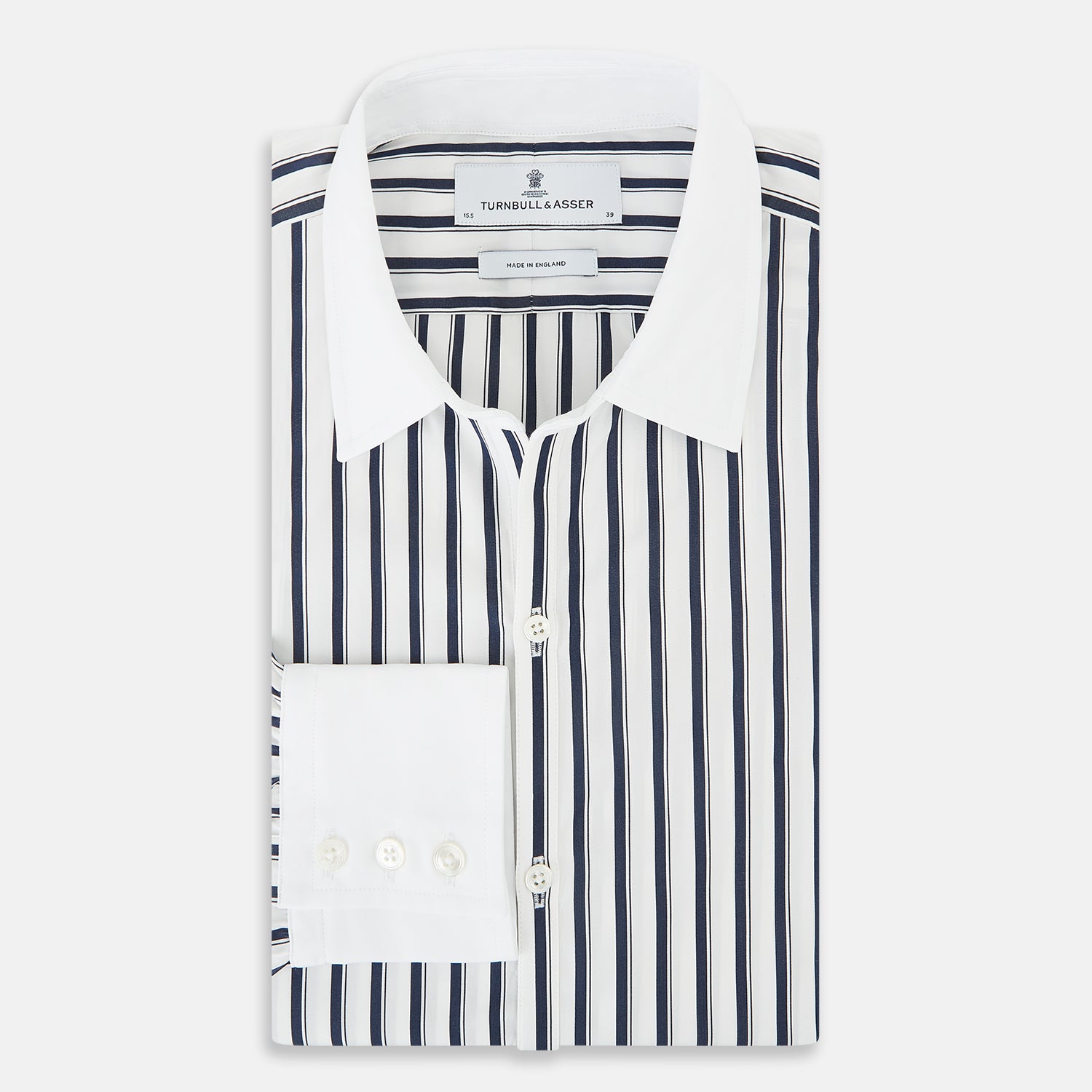 View 5 of product SHIRTS RF WH WINDSOR OPEN CLR WH 3BC NAVY STRIPE 15
