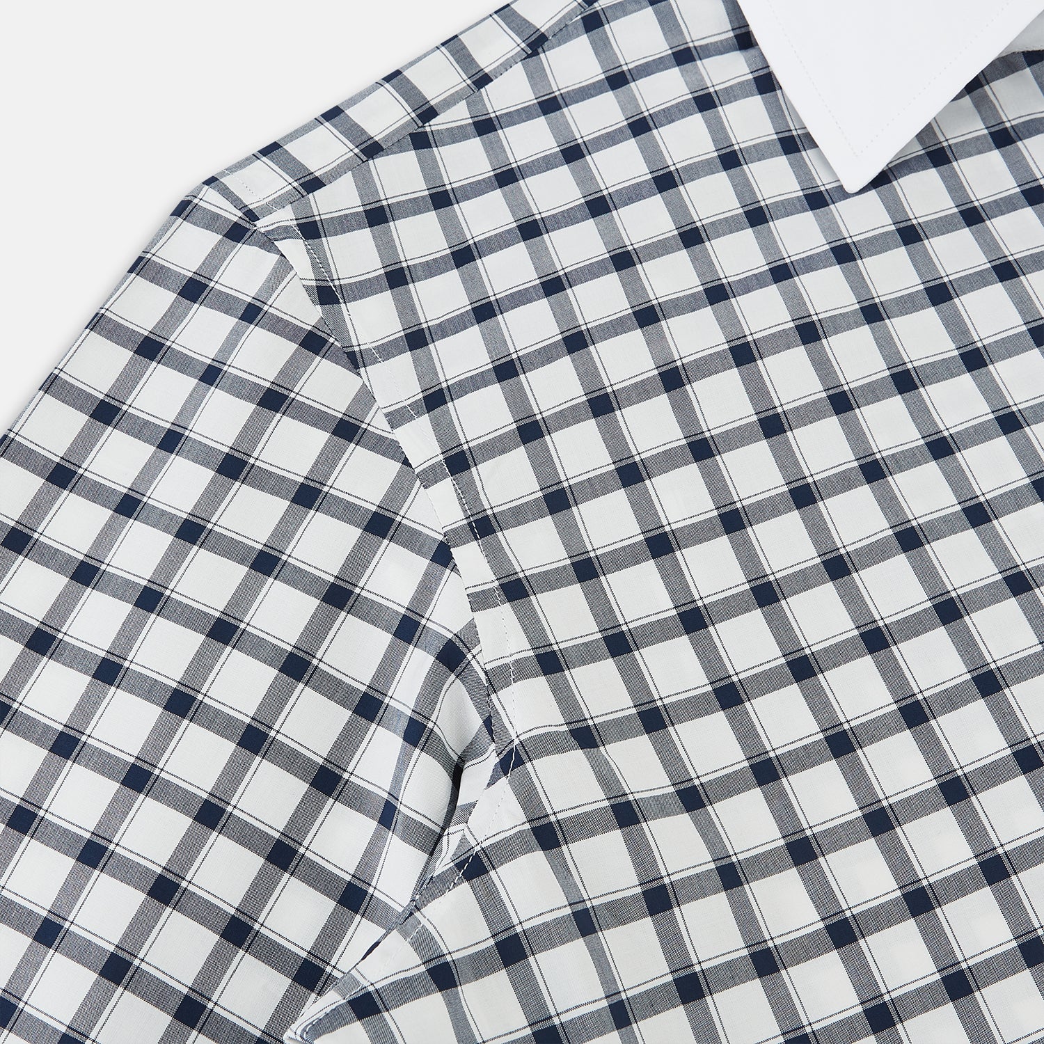 View 6 of product SHIRTS RF WH WINDSOR OPEN CLR WH 3BC NAVY CHECK 18.5