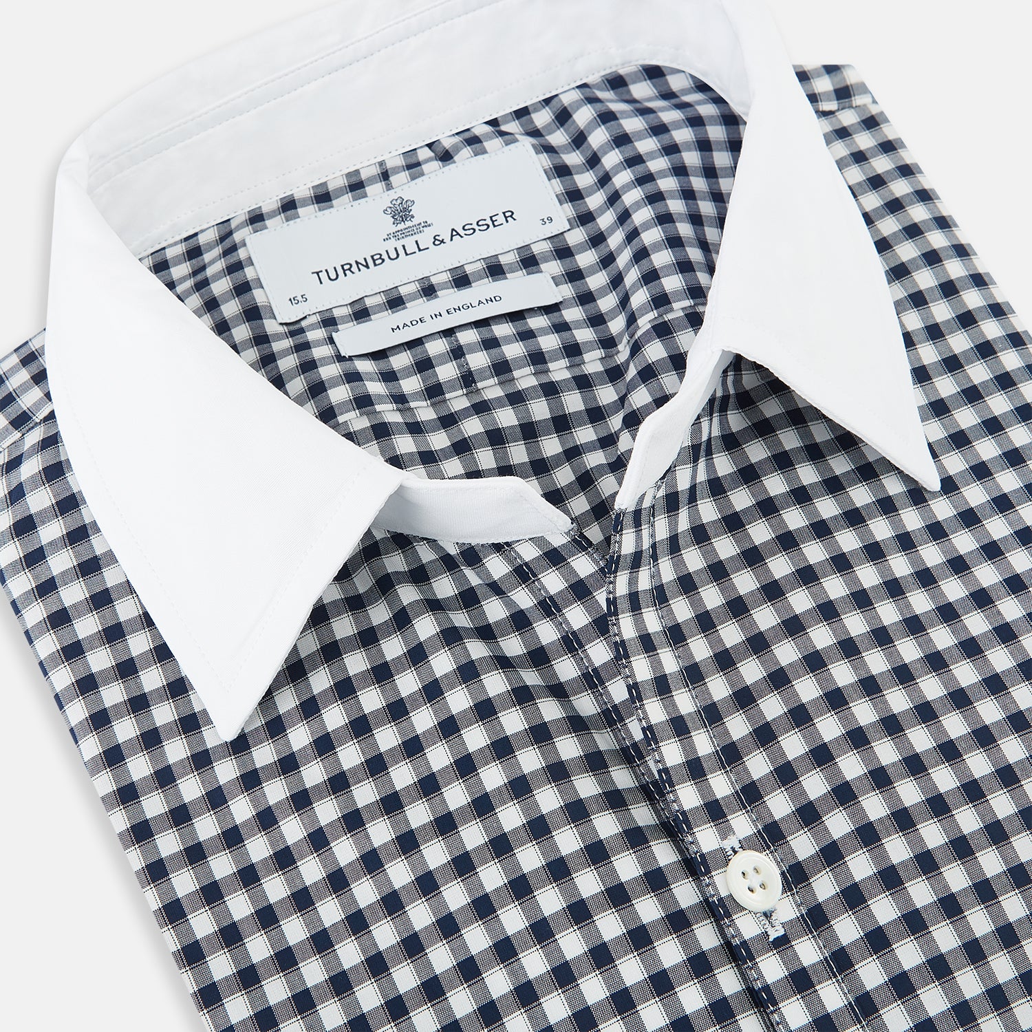View 2 of product SHIRTS RF WH WINDSOR OPEN CLR WH 3BC NAVY CHECK 17